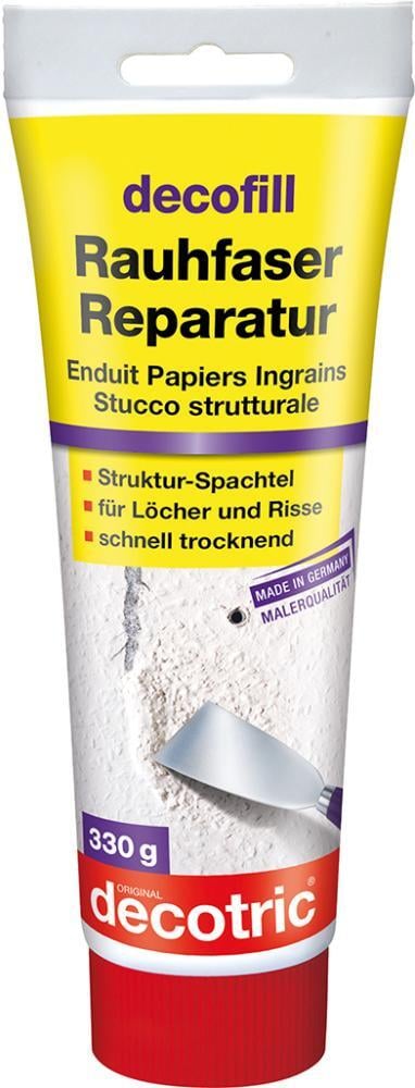 Decofill Rauhfaser Rep. 330 g Tube decotric von EDE - Decotric