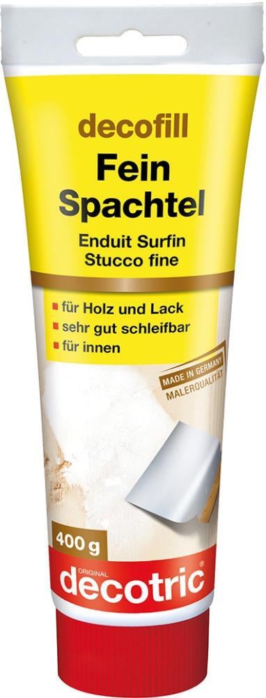 Feinspachtel 400 g Tube decotric von EDE - Decotric