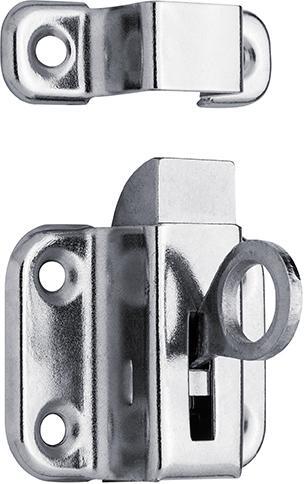 Oberlichtschnäpper 7111 m.Schlaufe,Stahl verchr. Oberlichtschnäpper 7111 m.Schlaufe,Stahl verchr. von EDE - Deni