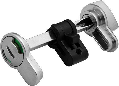 WC-Modulset f.PZ vorger. Tür,bis 50mm inkl.Beschl. von EDE - Deni