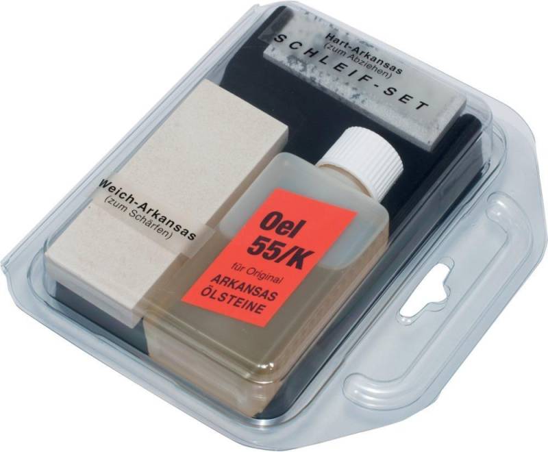 Schleifset Hart-Arkansas 3tlg. Plastikbox Müller Schleifset Hart-Arkansas 3tlg. Plastikbox Müller von EDE - Friedrich Müller