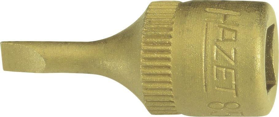 Schraubendrehereinsatz 1/4" Schlitz 3,5x0,6mm HAZET von EDE - Hazet