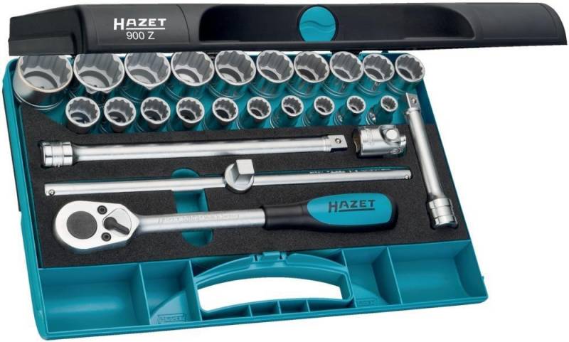 Steckschlüssel-Satz 1/2" 900Z 25-teilig HAZET Steckschlüssel-Satz 1/2" 900Z 25-teilig HAZET von EDE - Hazet