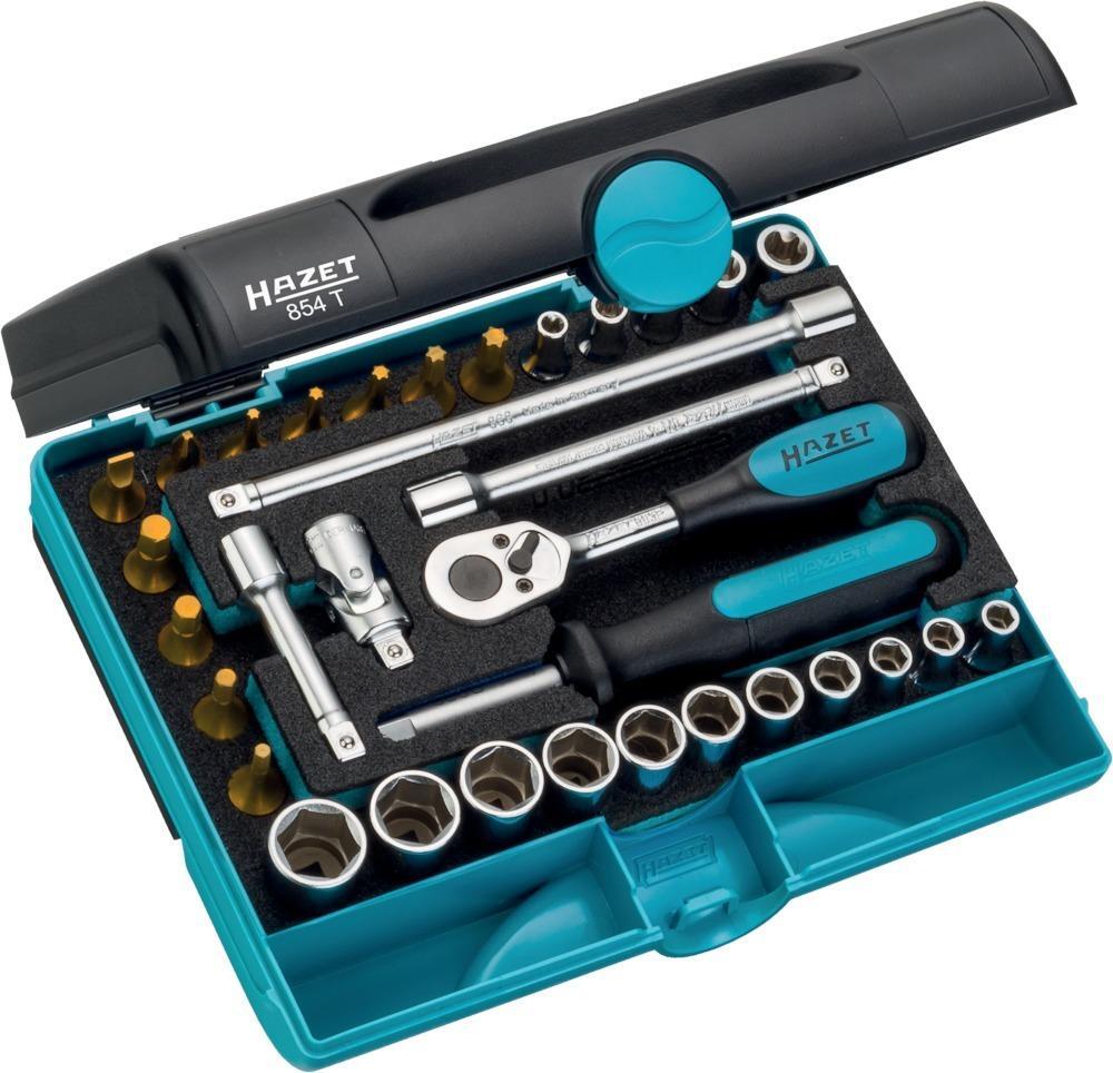 Steckschlüssel-Satz 1/4" 854T 33-teilig HAZET Steckschlüssel-Satz 1/4" 854T 33-teilig HAZET von EDE - Hazet