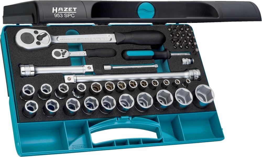 Steckschlüssel-Satz 953SPC 1/4" und 1/2" 47-teilig HAZET Steckschlüssel-Satz 953SPC 1/4" und 1/2" 47-teilig HAZET von EDE - Hazet