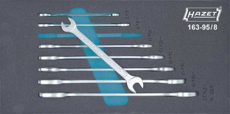Werkzeugmodul 163-95/8 Doppelmaulschlüssel HAZET Werkzeugmodul 163-95/8 Doppelmaulschlüssel HAZET von EDE - Hazet
