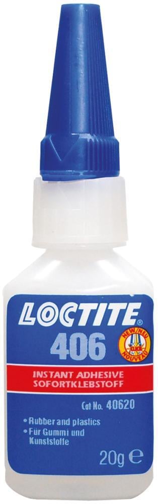 Sofortklebstoff LOCTITE 406 Flasche 20g Henkel Sofortklebstoff LOCTITE 406 Flasche 20g Henkel von EDE - Henkel