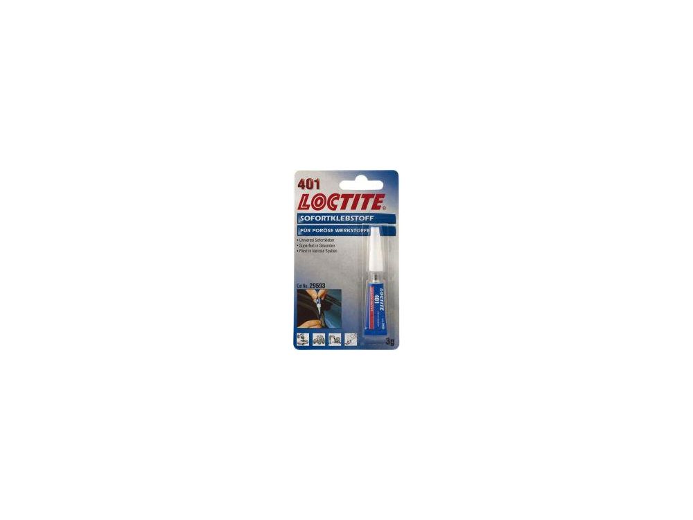 Sofortklebstoff flüssig 5g Loctite 401 Sofortklebstoff flüssig 5g Loctite 401 von EDE - Henkel