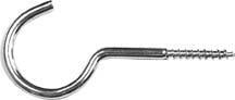 gebogene Schraubhaken verzinkt 70 Lohmann von EDE - Hermann Lohmann