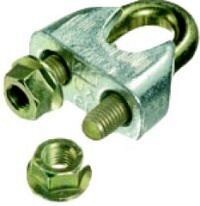 Drahtseilklemmen verzinkt DIN 1142 4,7mm (3/16") 100 Stück von EDE - Kleinsorge