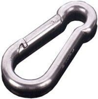 Feuerwehr-Karabinerhaken verzinkt 40 x 4mm Feuerwehr-Karabinerhaken verzinkt 40 x 4mm von EDE - Kleinsorge