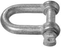 Schäkel gerade verzinkt 8mm-5/16" von EDE - Kleinsorge