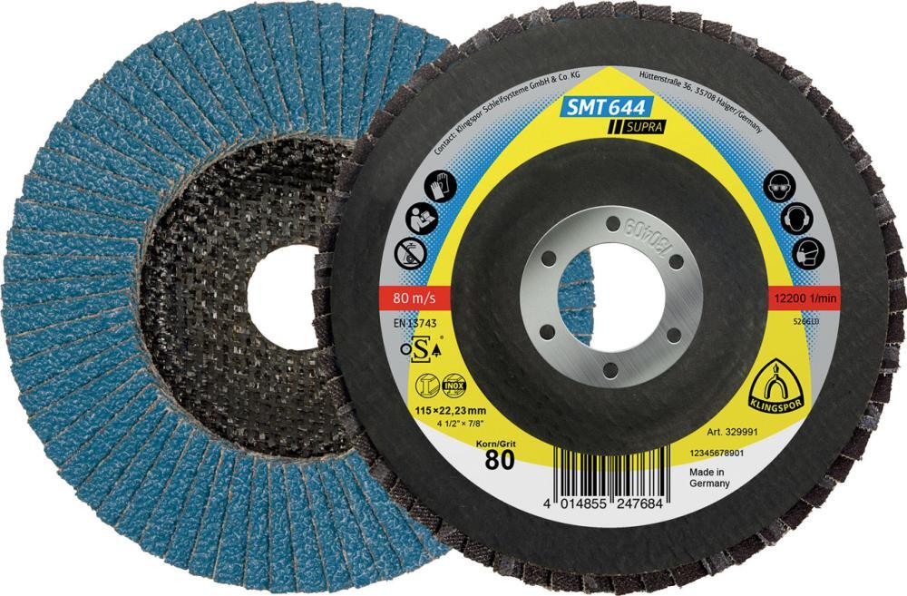 Schleifmopteller SMT 644 125mm K 80 gew. Klingspor Schleifmopteller SMT 644 125mm K 80 gew. Klingspor von EDE - Klingspor