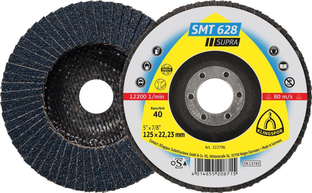 Schleifmopteller SMT628 gerade 125mm K40 Klingspor Schleifmopteller SMT628 gerade 125mm K40 Klingspor von EDE - Klingspor