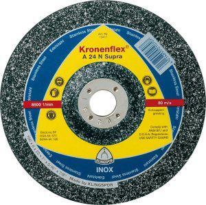 Schruppscheibe A24N Supra180x6mm gekröpft Klingspor 1 Stück Schruppscheibe A24N Supra180x6mm gekröpft Klingspor 1 Stück von EDE - Klingspor