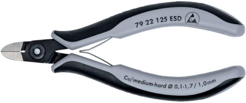 Präzisions-Seitenschneider 125mm Nr.7922 ESD Knipex 1 Stück Präzisions-Seitenschneider 125mm Nr.7922 ESD Knipex 1 Stück von EDE - Knipex