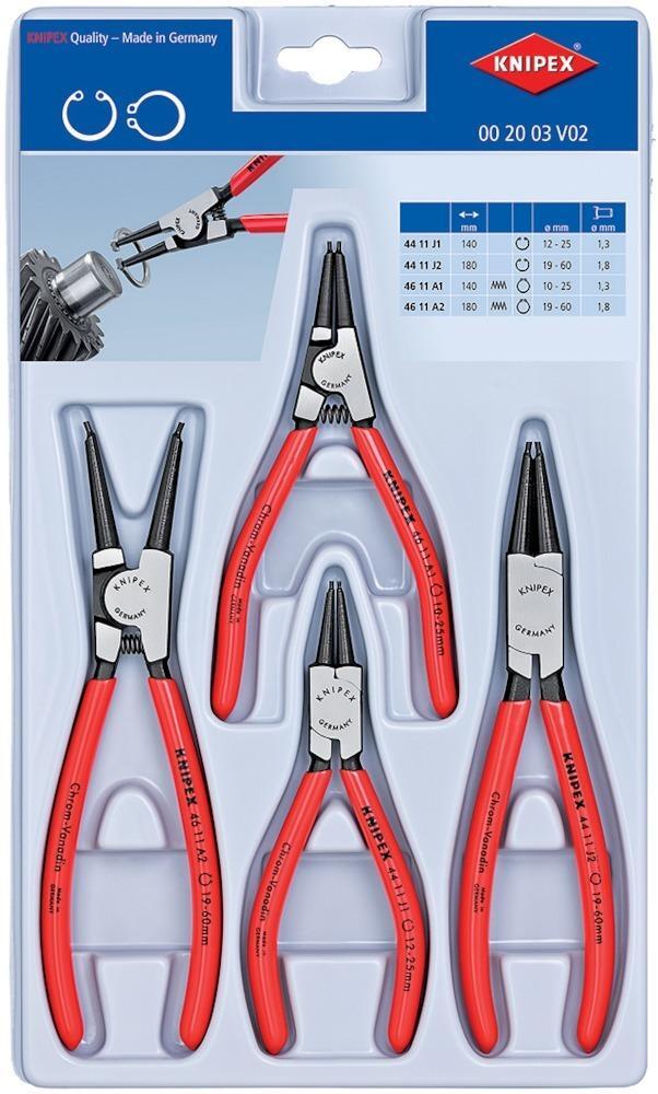 Sicherungsringz.-Set 4tlg.Schaummodul Knipex Sicherungsringz.-Set 4tlg.Schaummodul Knipex von EDE - Knipex