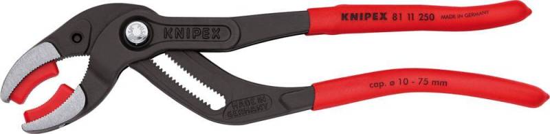 Syphon-Greifzange poliert250mm m.Backen Knipex von EDE - Knipex