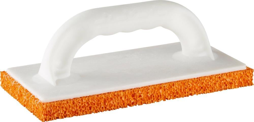 Kunststoff-Reibebrett 14x28cm 10mm Schwammgummi rot Kronen von EDE - Kronen Hansa