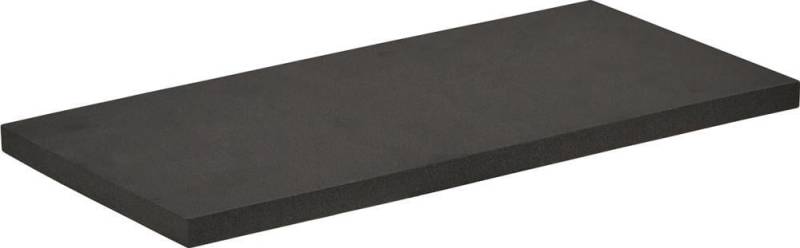 Reibebrettbelag 14x28cm 10mm Zellgummi schwarz Kronen von EDE - Kronen Hansa