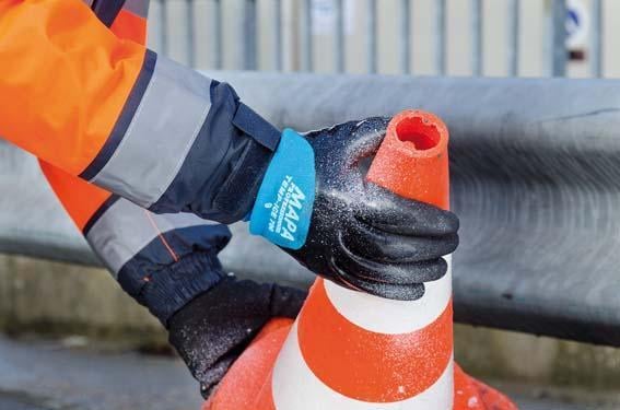 Handschuh Temp Ice 700 schwarz-blau Handschuh Temp Ice 700 schwarz-blau von EDE - Mapa