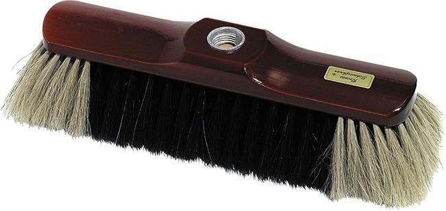 Stubenbesen, 28cm lang m.Naturhaar,Gewinde von EDE - Nölle