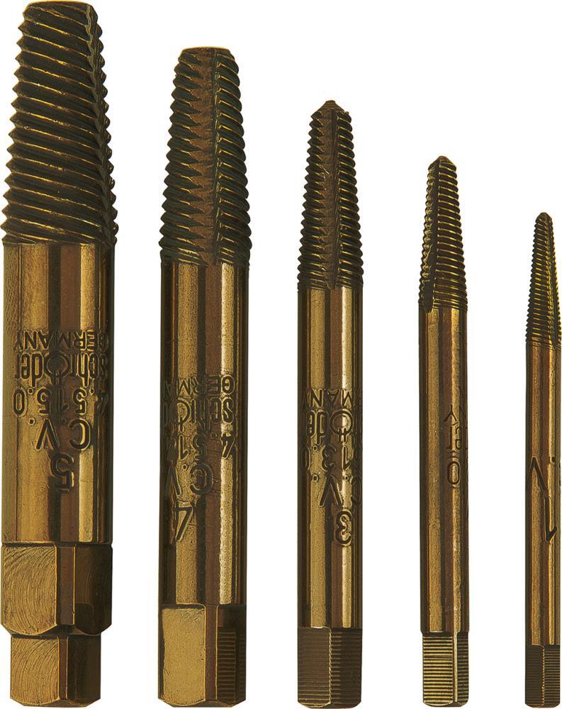 Schraubenausdreher-Satz Hi-Trac TP 5-teilig Nummer 1-5 schröder Schraubenausdreher-Satz Hi-Trac TP 5-teilig Nummer 1-5 schröder von EDE - Novalia