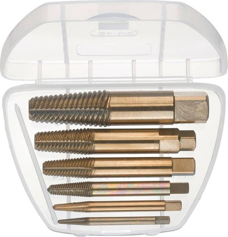 Schraubenausdreher-Satz Hi-Trac TP 6-teilig Nummer 1-6 schröder Schraubenausdreher-Satz Hi-Trac TP 6-teilig Nummer 1-6 schröder von EDE - Novalia