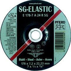 Schruppscheibe A24RSG 115-7,2mm gekröpfte Ausführung Rüggeberg von EDE - Pferd