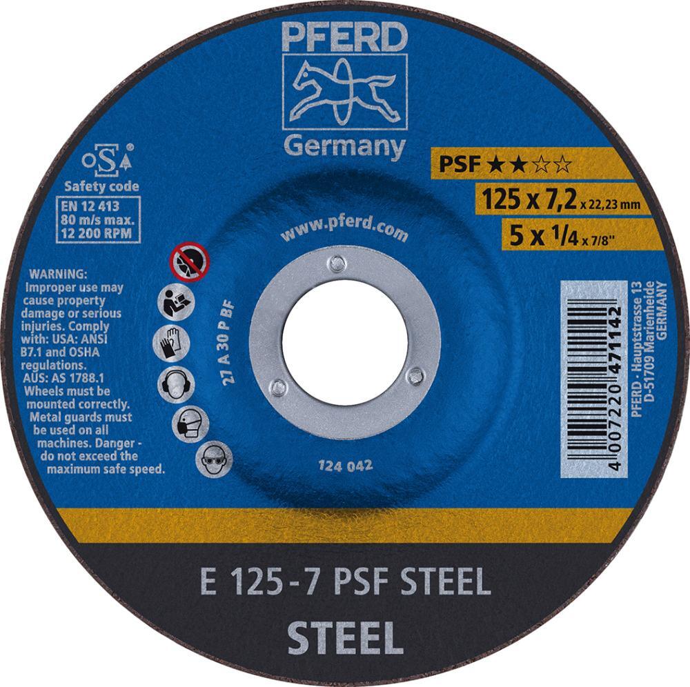 Schruppscheibe gekröpft A30PPS 230x8mm PFERD Schruppscheibe gekröpft A30PPS 230x8mm PFERD von EDE - Pferd
