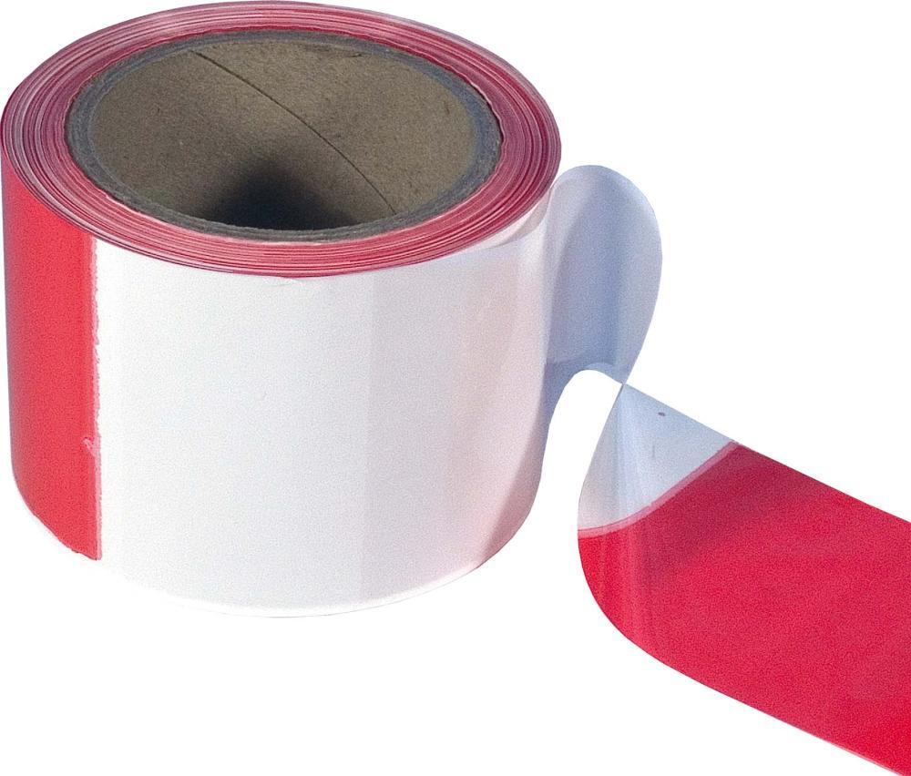 Absperrband 80mm rot/weiß a 50m Absperrband 80mm rot/weiß a 50m von EDE - Pösamo