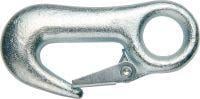 Lasthaken m.Blechsicher. galZn G-Länge 90mm Lasthaken m.Blechsicher. galZn G-Länge 90mm von EDE - Pösamo