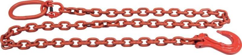 Rückekette (Sortiment) verg.Stahl rot 8x2000mm von EDE - Pösamo