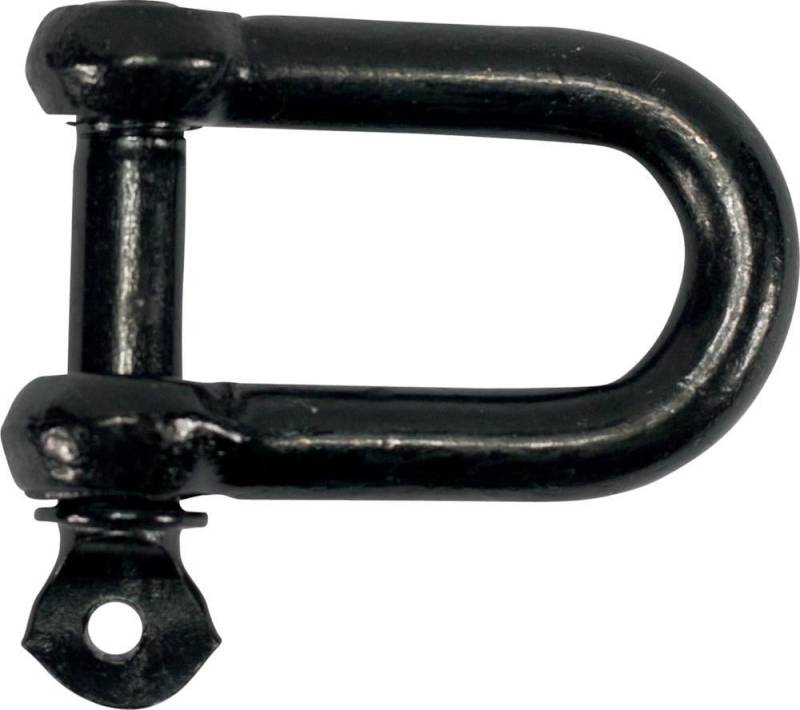 Schäkel gerade schwarz-Zn 8,0mm-5/16" Schäkel gerade schwarz-Zn 8,0mm-5/16" von EDE - Pösamo