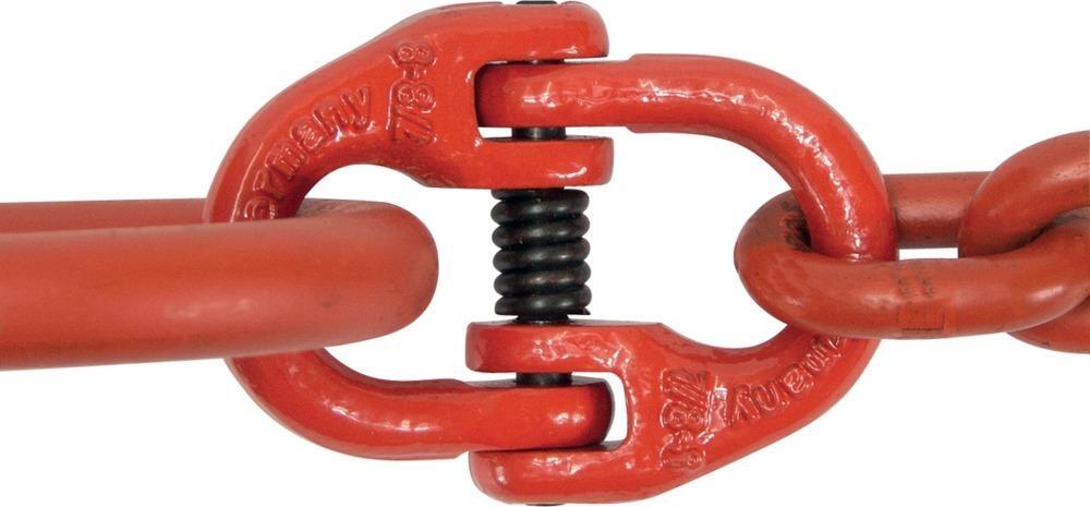 Verbindungsglied GK 8 Stahl rot-lackiert NG 8-8 Verbindungsglied GK 8 Stahl rot-lackiert NG 8-8 von EDE - Pösamo