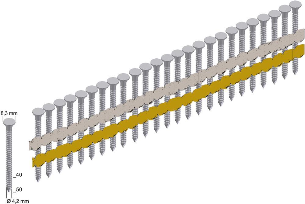 Ankernägel, 2000 Stk. ANK40/50NKRI Prebena Ankernägel, 2000 Stk. ANK40/50NKRI Prebena von EDE - Prebena