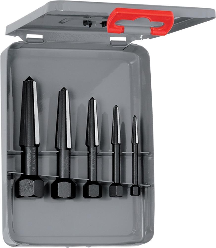 Schraubenausdreher-Satz 2-schneidig Rechts- und Linksgewinde 5-t Schraubenausdreher-Satz 2-schneidig Rechts- und Linksgewinde 5-t von EDE - Rennsteig