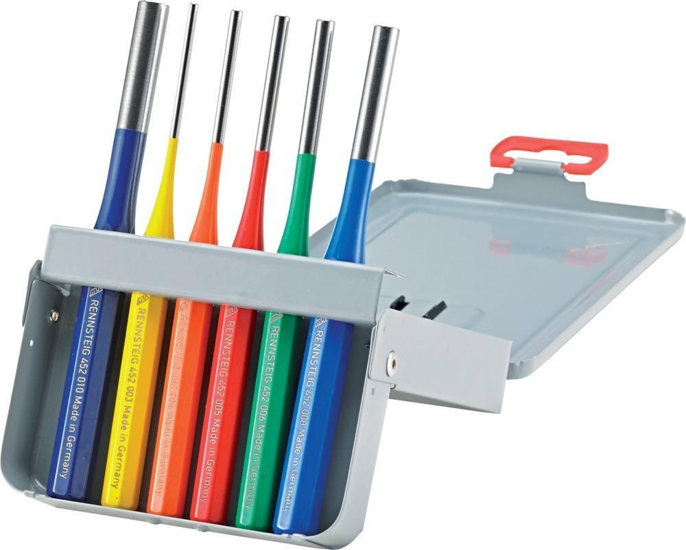 Splintentreiber-Satz exclusiv extrahart 6-teilig RENNSTEIG Splintentreiber-Satz exclusiv extrahart 6-teilig RENNSTEIG von EDE - Rennsteig