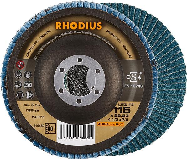 Lamellenschleifsch.LSZ F3115mm K 60 Rhodius von EDE - Rhodius