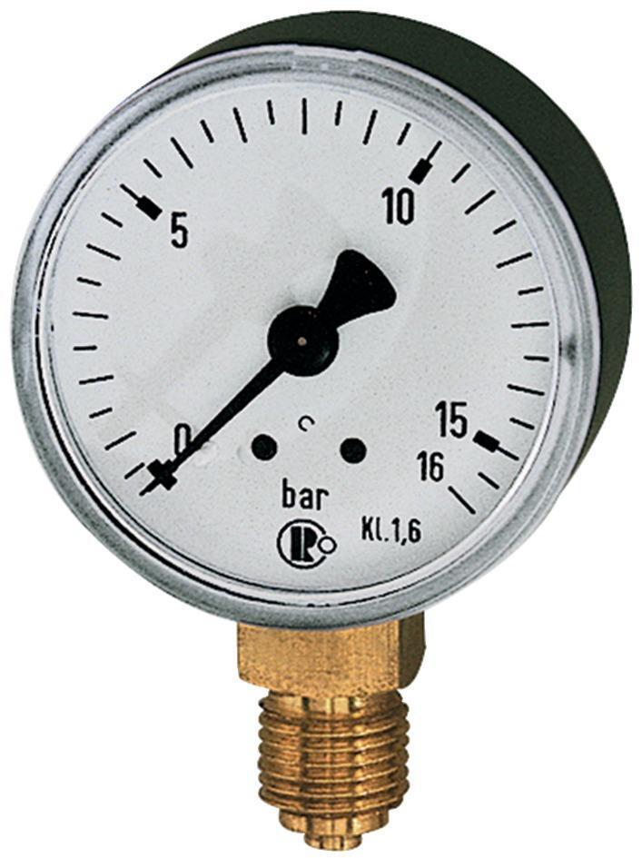 Manometer stehend 50mm 0-10bar G1/4" RIEGLER Manometer stehend 50mm 0-10bar G1/4" RIEGLER von EDE - Riegler