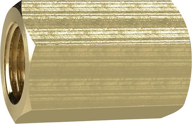 Muffe, Messing IG G 1" Länge 40mm SW 41mm RIEGLER Muffe, Messing IG G 1" Länge 40mm SW 41mm RIEGLER von EDE - Riegler