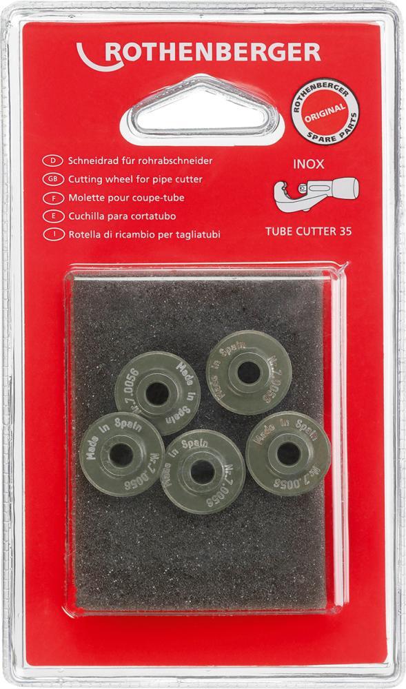 Schneidrad für Inox Pack a 5 Stück.Rothenberge 1 Stück von EDE - Rothenberger