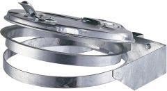 Wandhalter 70-120 l mit verzinkt Stahldeckel 1 Stück von EDE - Rottner