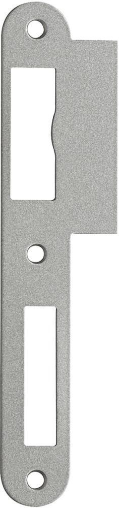 Lappenschliessblech 170mmDIN R 24mm rd.Nickel-silb Lappenschliessblech 170mmDIN R 24mm rd.Nickel-silb von EDE - SSF
