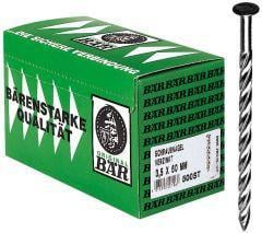 Schraubnagel zn 3,5x 45 BÄR 500 Stück Schraubnagel zn 3,5x 45 BÄR 500 Stück von EDE - Schürmann & Hilleke