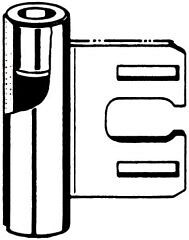 Variant-Rahmenteil V 8000WF vernickelt von EDE - Simonswerk