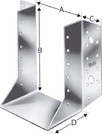 SST Balkenschuh aussen BSNN80/120 SST Balkenschuh aussen BSNN80/120 von EDE - Simpson Strong-Tie