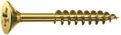 Spanplattenschrauben Senkkopf Teilgewinde verzinkt-gelb 4,0x 70/ Spanplattenschrauben Senkkopf Teilgewinde verzinkt-gelb 4,0x 70/ von EDE - Spax