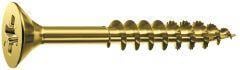 Spanplattenschrauben Senkkopf Teilgewinde verzinkt-gelb 4,0x 70/ Spanplattenschrauben Senkkopf Teilgewinde verzinkt-gelb 4,0x 70/ von EDE - Spax