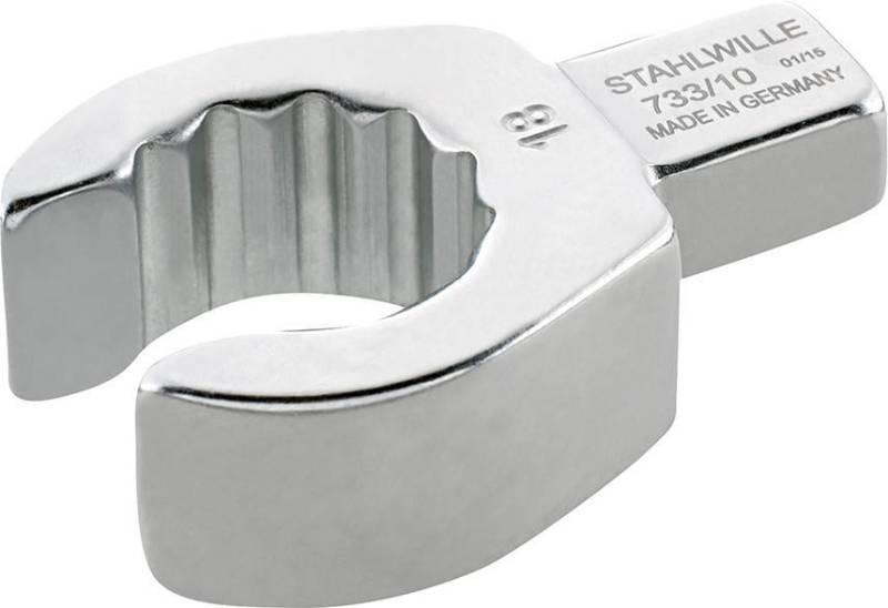 Einsteck-Ringschlüssel offen 24mm 9x12mm STAHLWILLE von EDE - Stahlwille